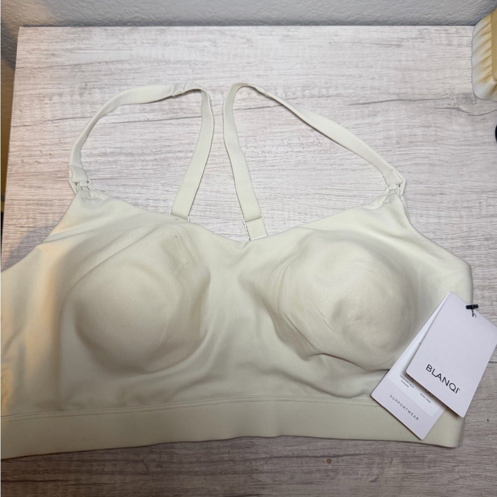 NWT BLANQI  Cooling Maternity + Nursing Bra Size Large